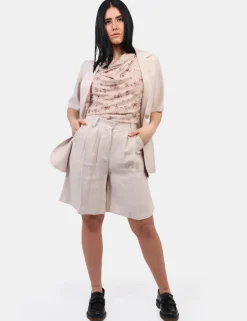 Pantaloni Materica Beige