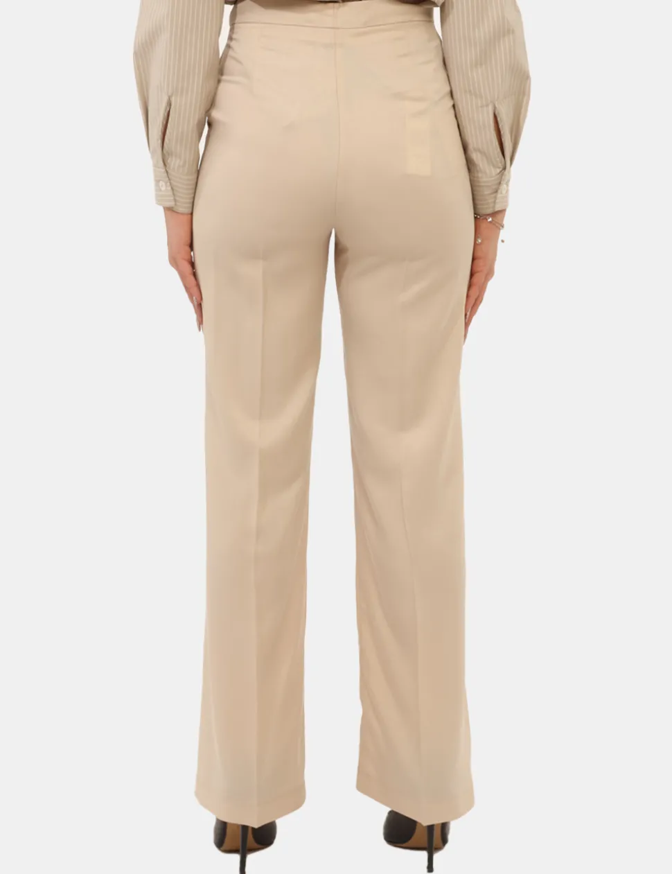 Pantaloni Materica Beige