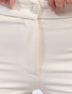 Pantaloni Materica Bianco