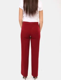 Pantaloni Materica Bordeaux