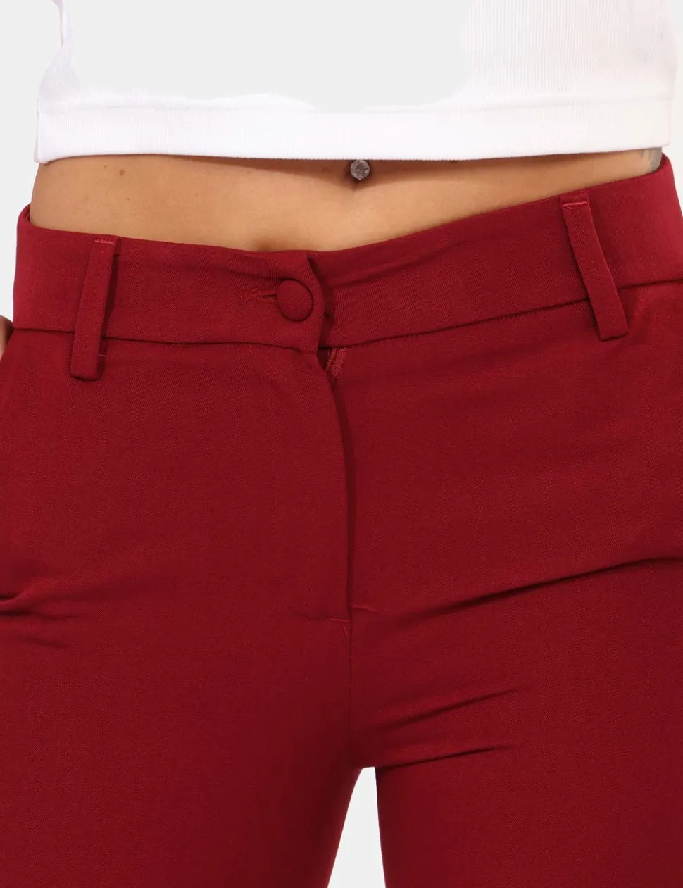 Pantaloni Materica Bordeaux