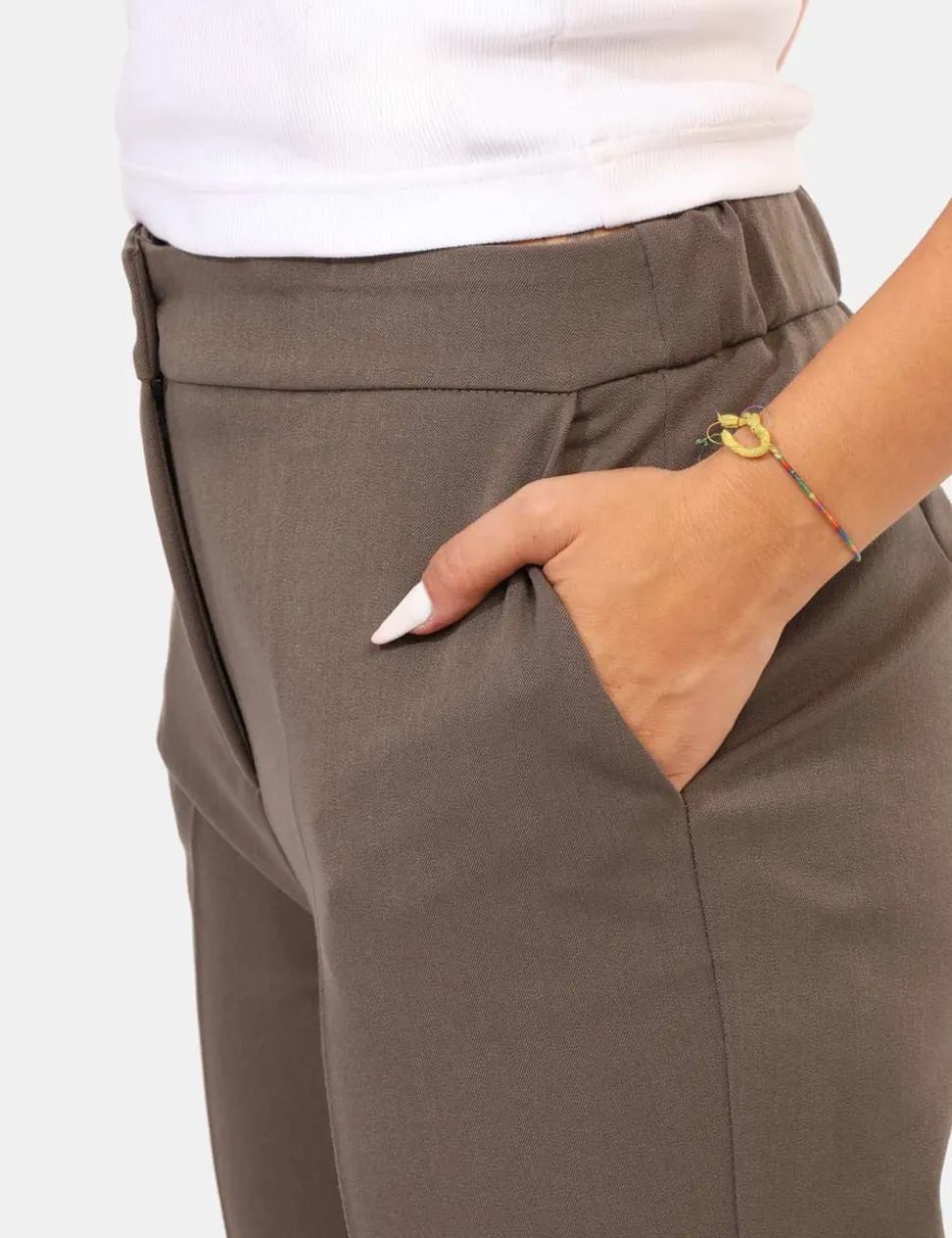 Pantaloni Materica Grigio