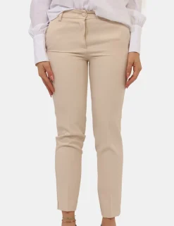 Pantaloni Materica Panna