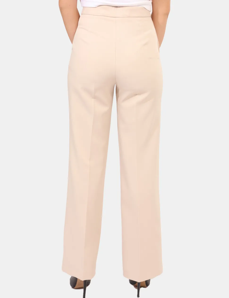 Pantaloni Materica Panna