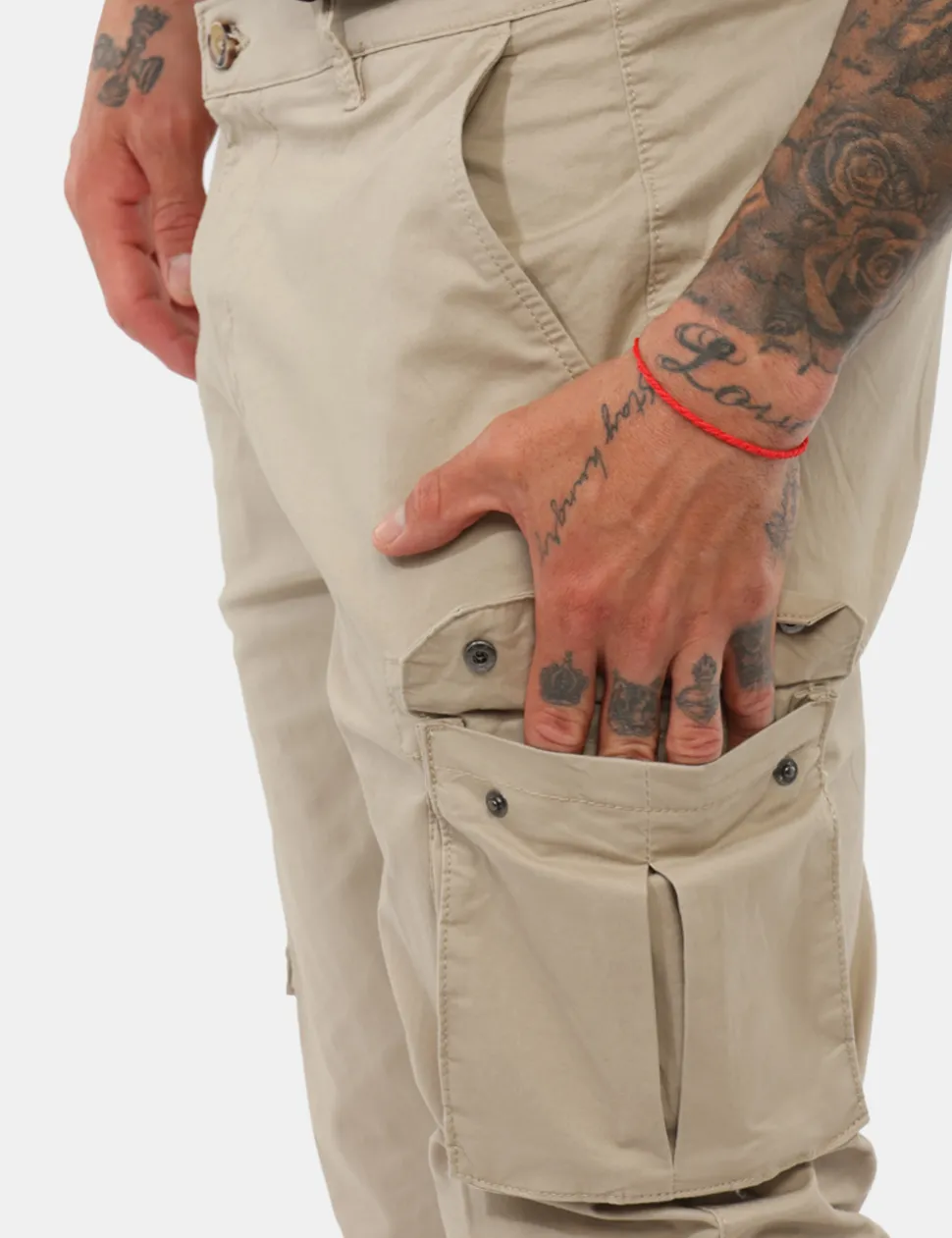 Pantaloni Prj22. Beige