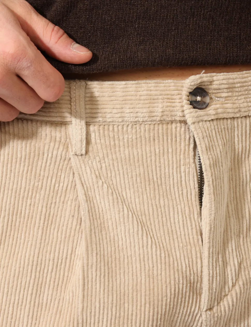 Pantaloni Prj22. Beige