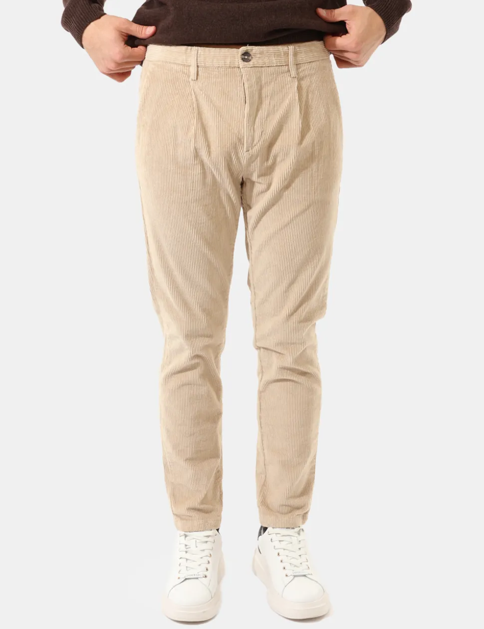 Pantaloni Prj22. Beige
