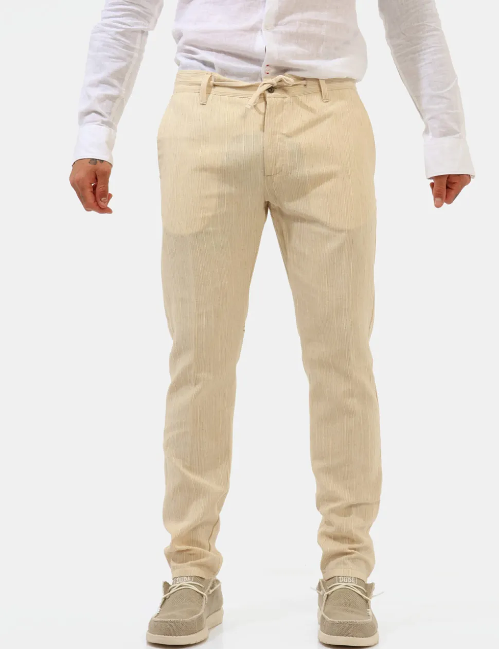 Pantaloni Prj22. Beige