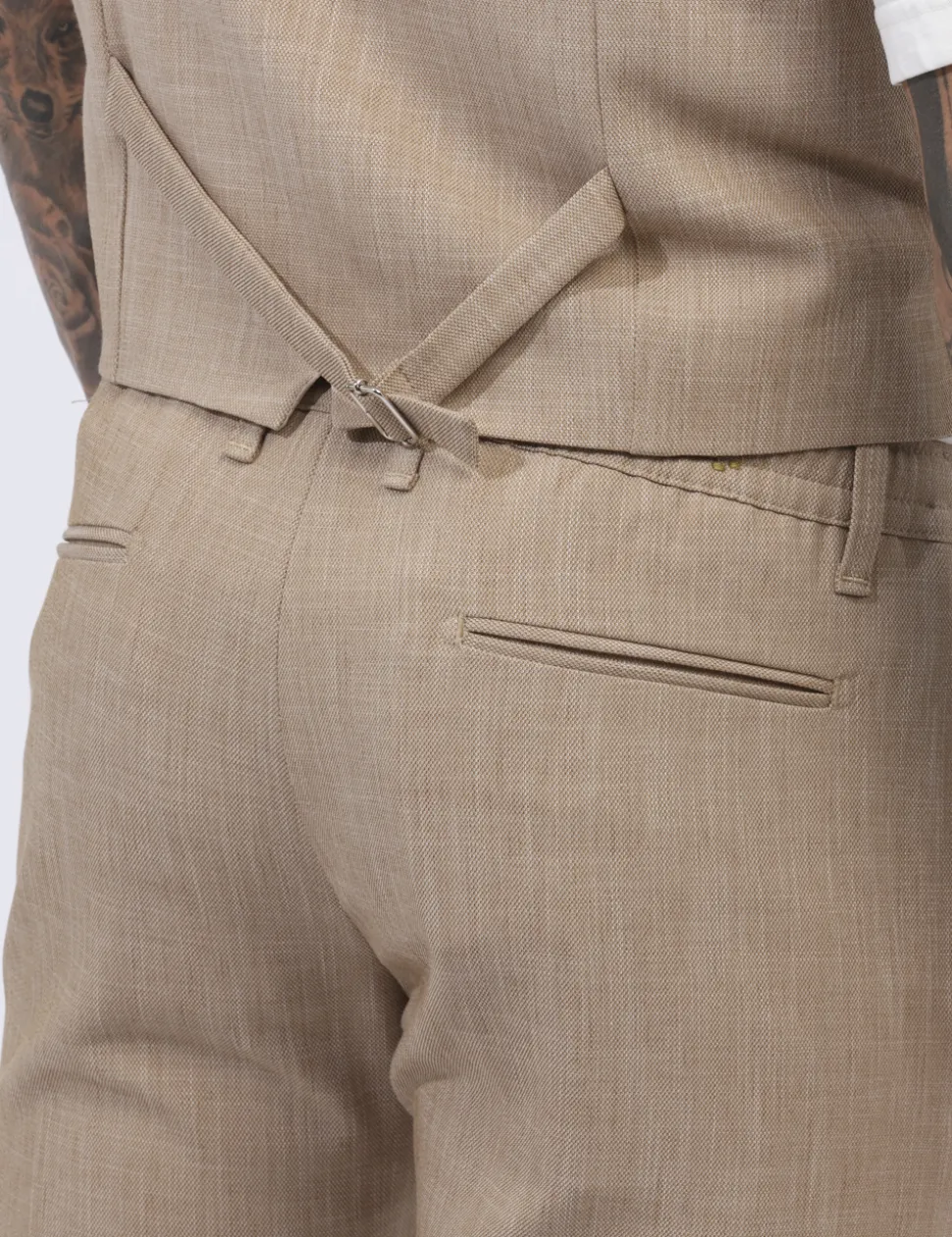 Pantaloni Prj22. Beige