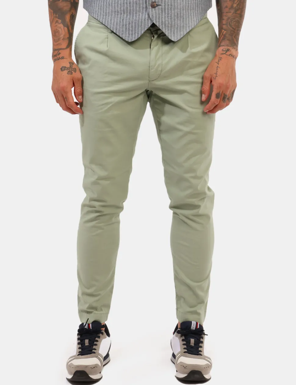 Pantaloni Prj22. Verde