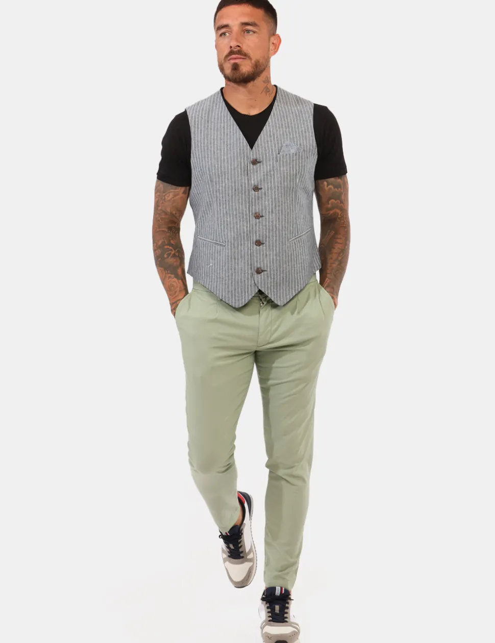 Pantaloni Prj22. Verde