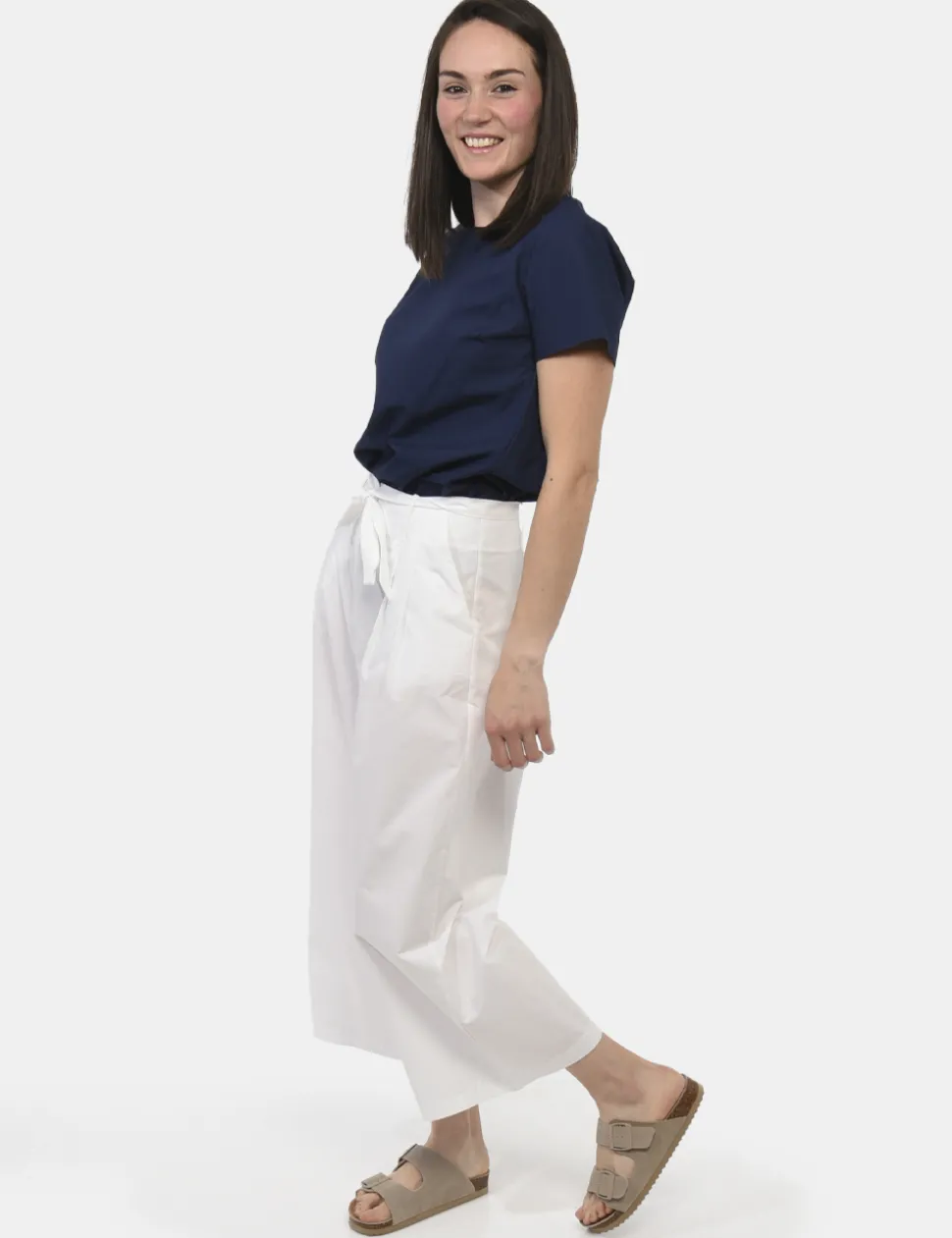Pantaloni Rue De Clerie Bianco