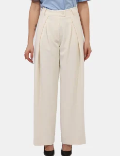 Pantaloni Rue De Clerie Panna
