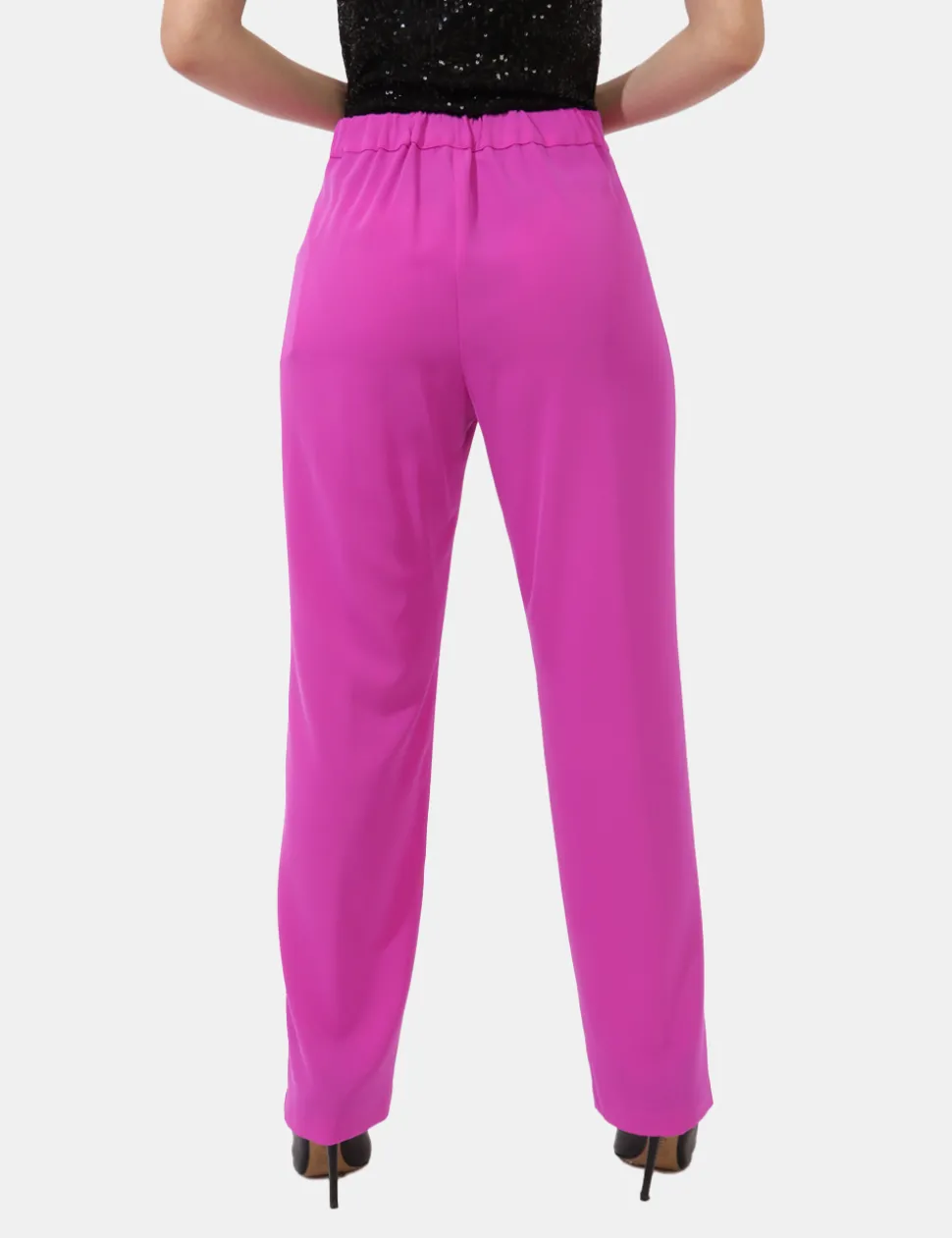 Pantaloni Sandro Ferrone Fucsia