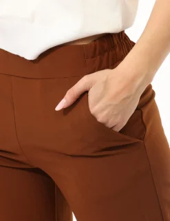 Pantaloni Sandro Ferrone Marrone