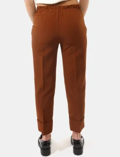 Pantaloni Sandro Ferrone Marrone