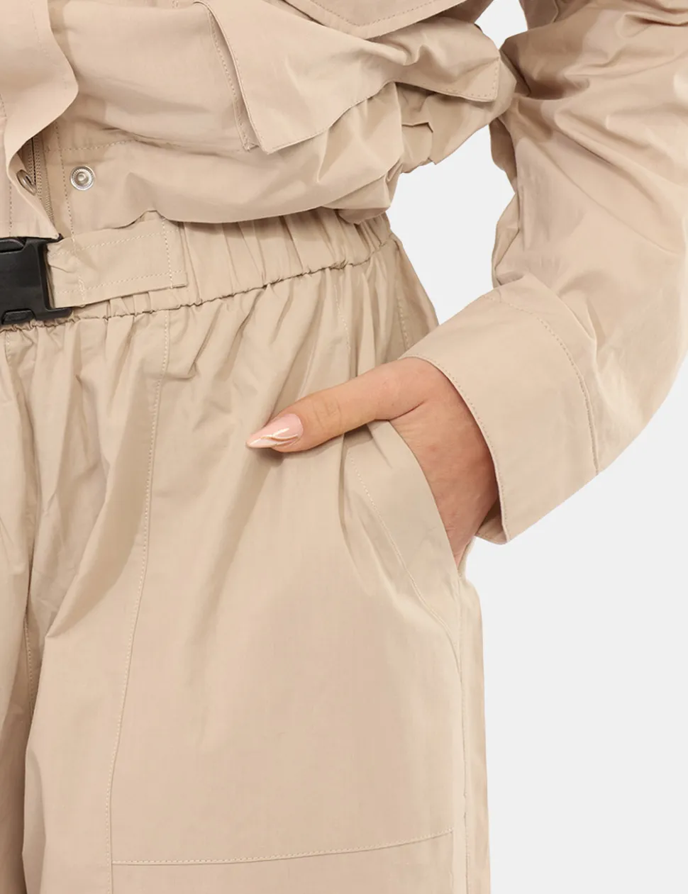 Pantaloni Via Delle Rose Beige