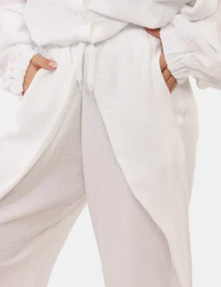 Pantaloni Via Delle Rose Bianchi