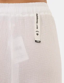 Pantaloni Via Delle Rose Bianchi