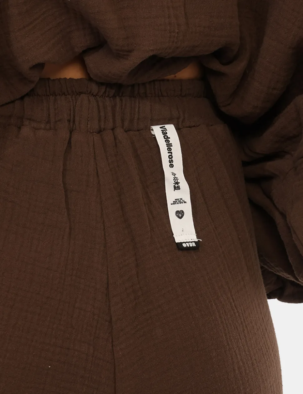 Pantaloni Via Delle Rose Marroni