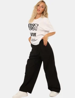 Pantaloni Via Delle Rose Nero