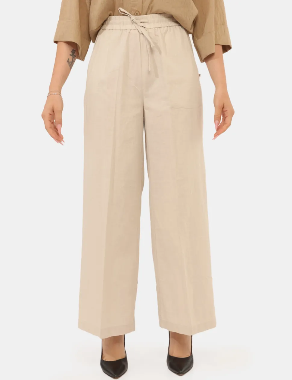 Pantaloni Yes Zee Beige