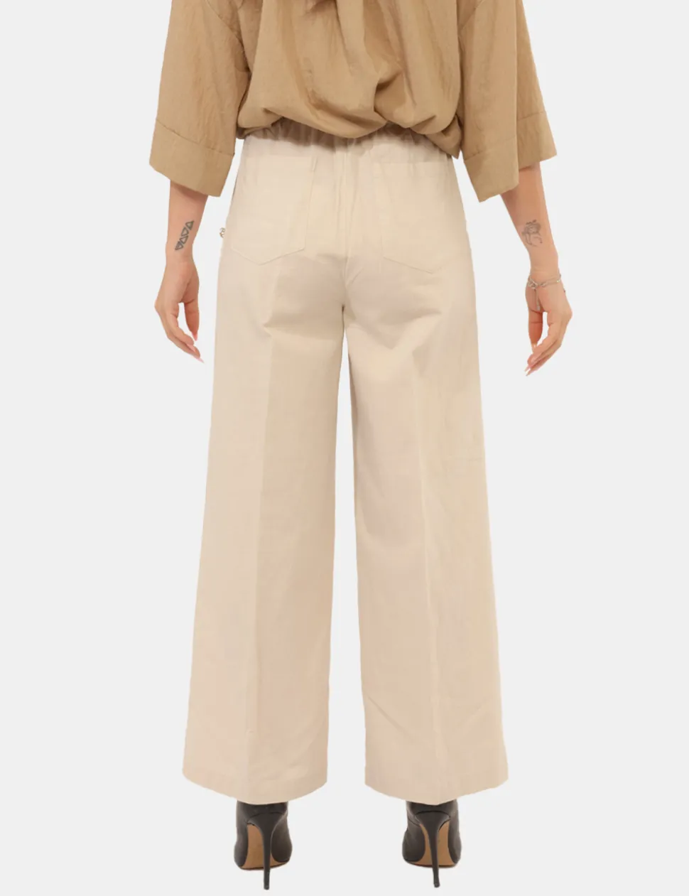 Pantaloni Yes Zee Beige