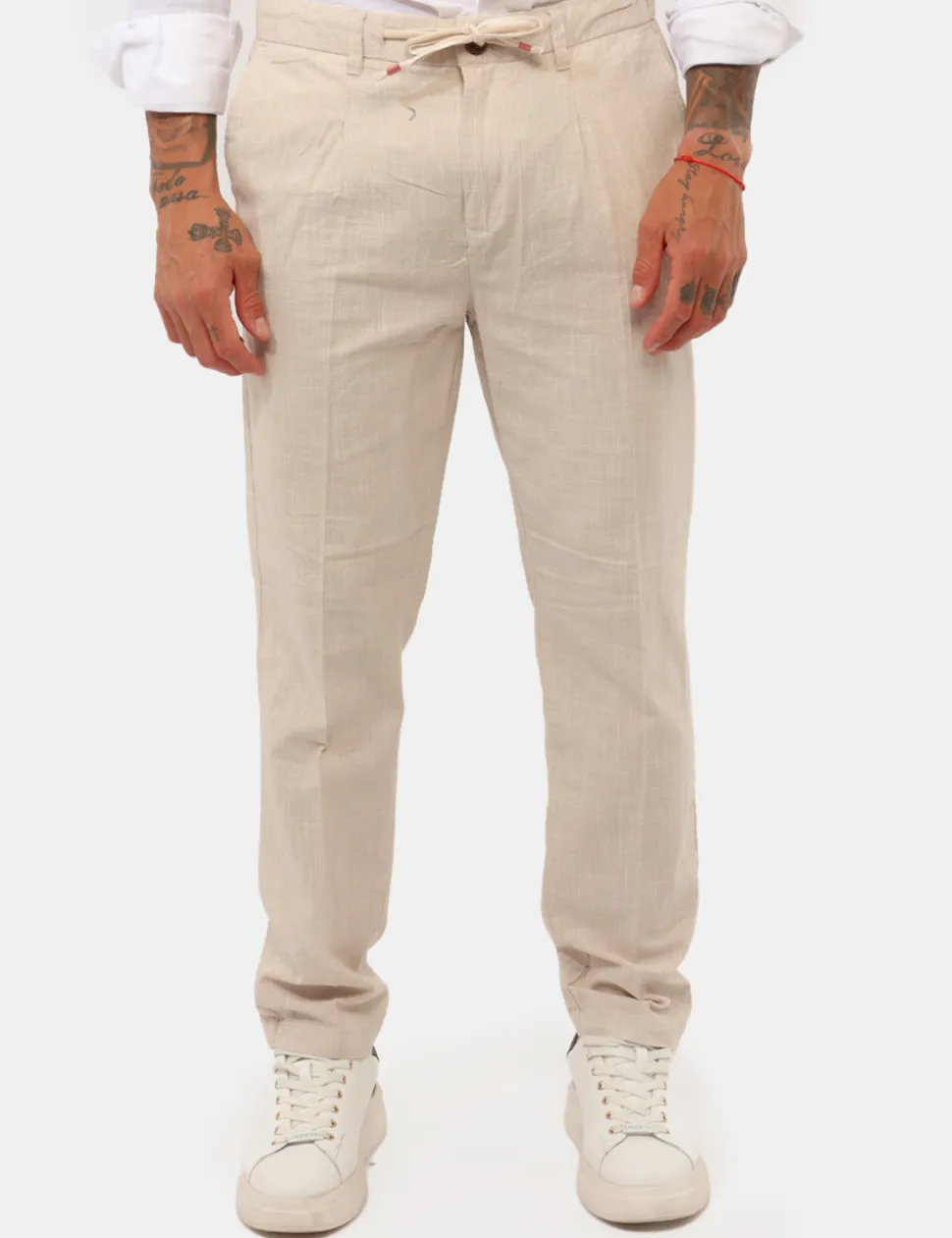 Pantaloni Yes Zee Beige