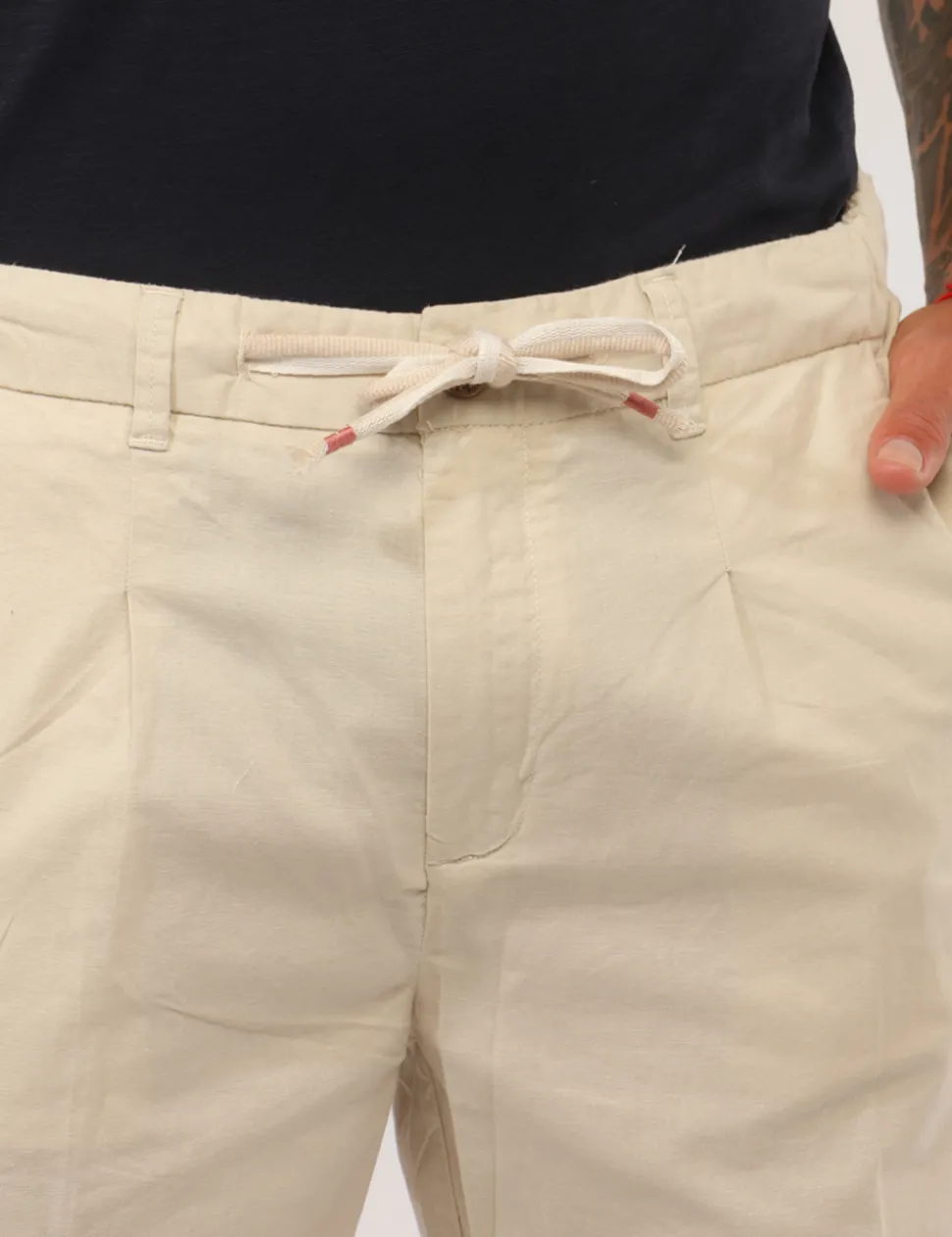 Pantaloni Yes Zee Beige