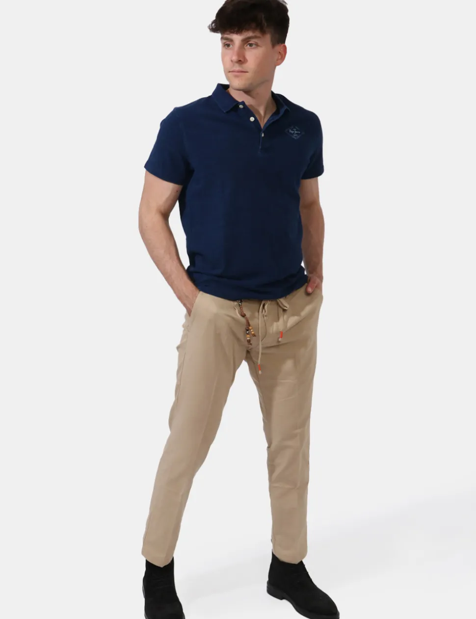Pantaloni Yes Zee Beige