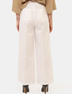 Pantaloni Yes Zee Bianco