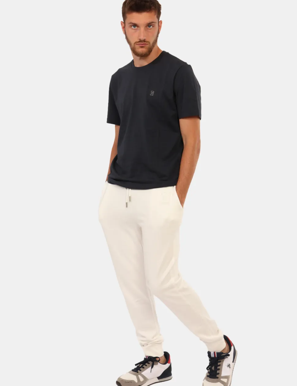 Pantaloni Yes Zee Bianco