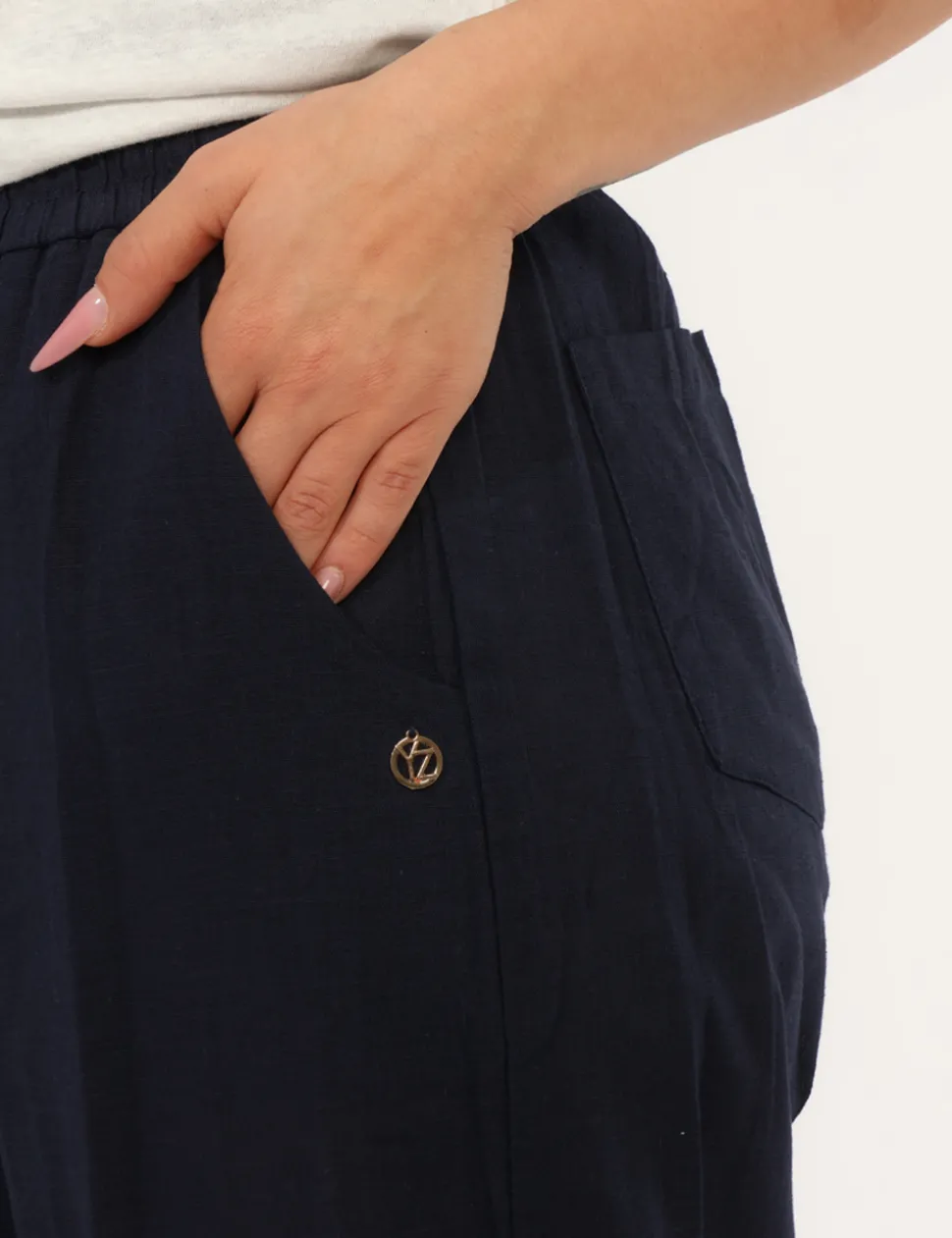 Pantaloni Yes Zee Blu