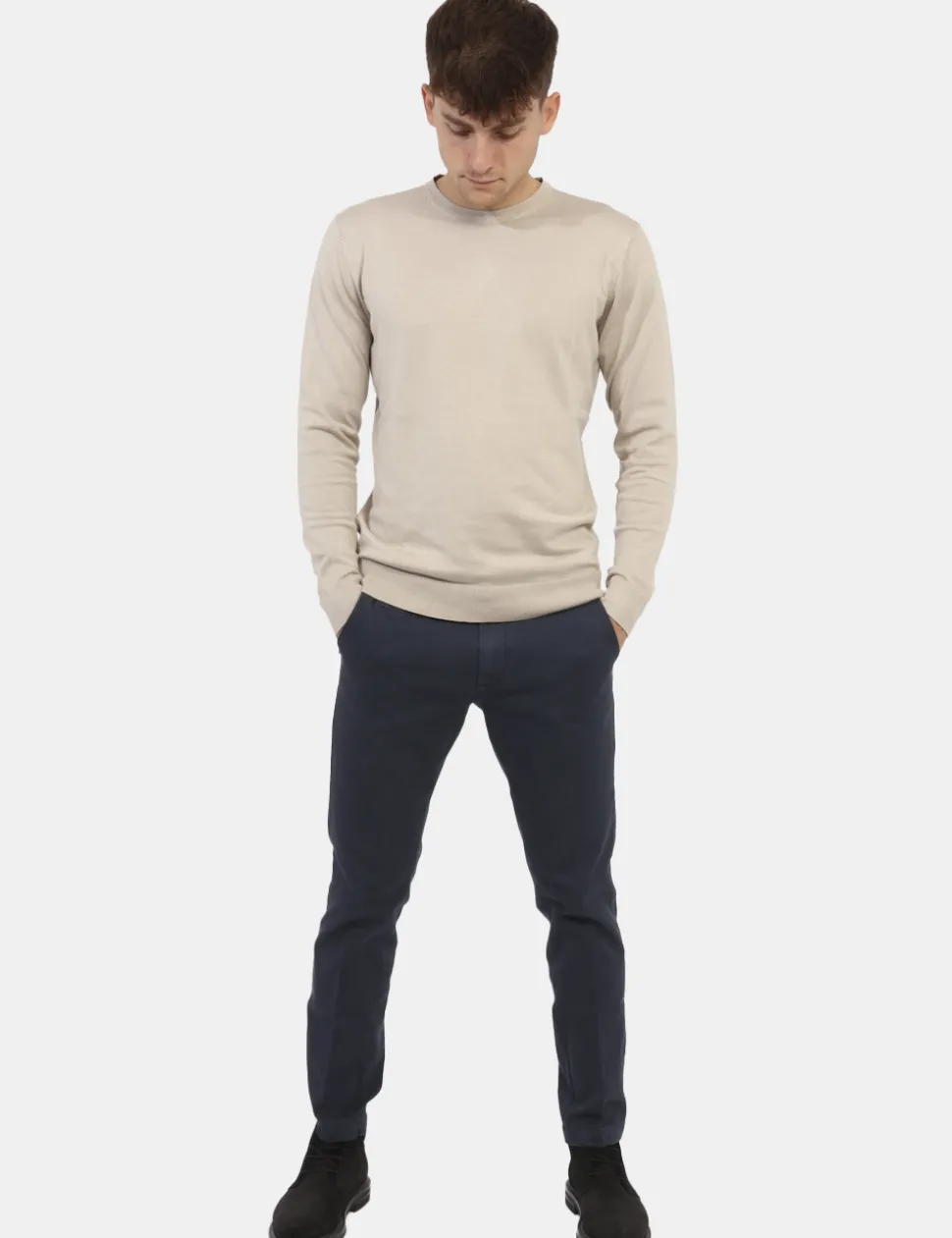 Pantaloni Yes Zee Blu