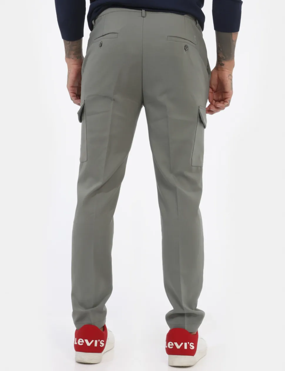 Pantaloni Yes Zee Grigio