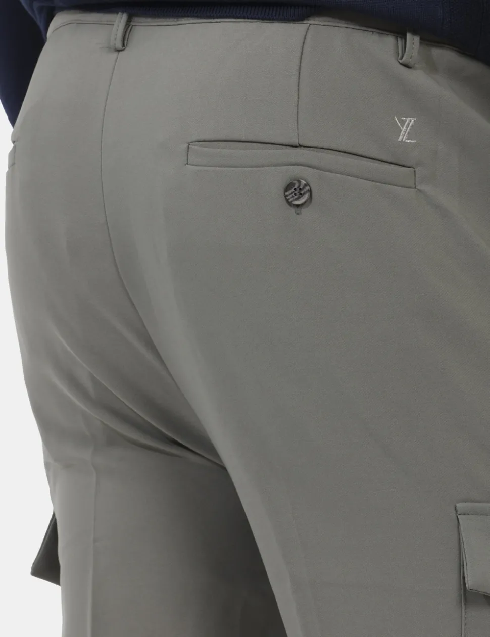 Pantaloni Yes Zee Grigio