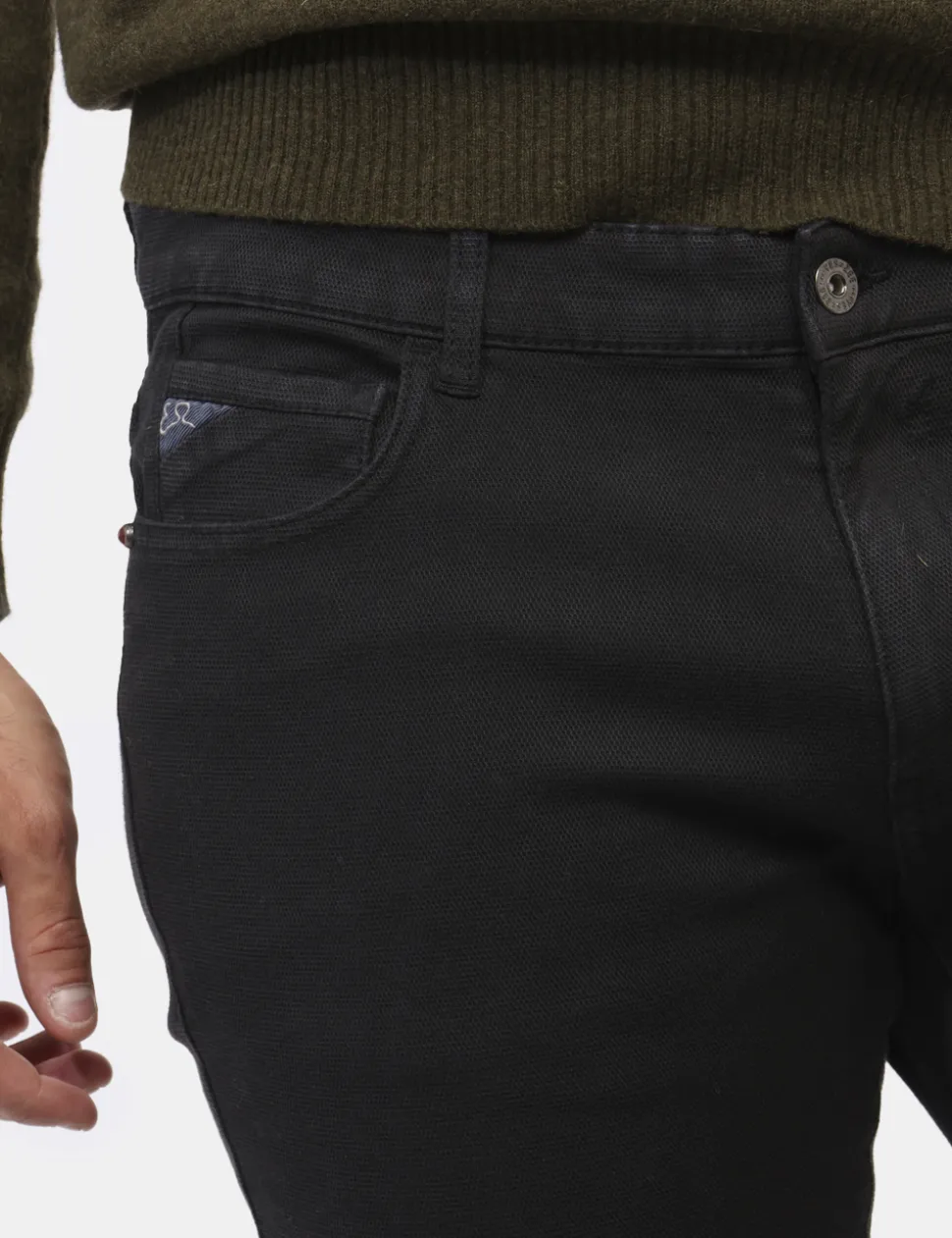 Pantaloni Yes Zee Nero