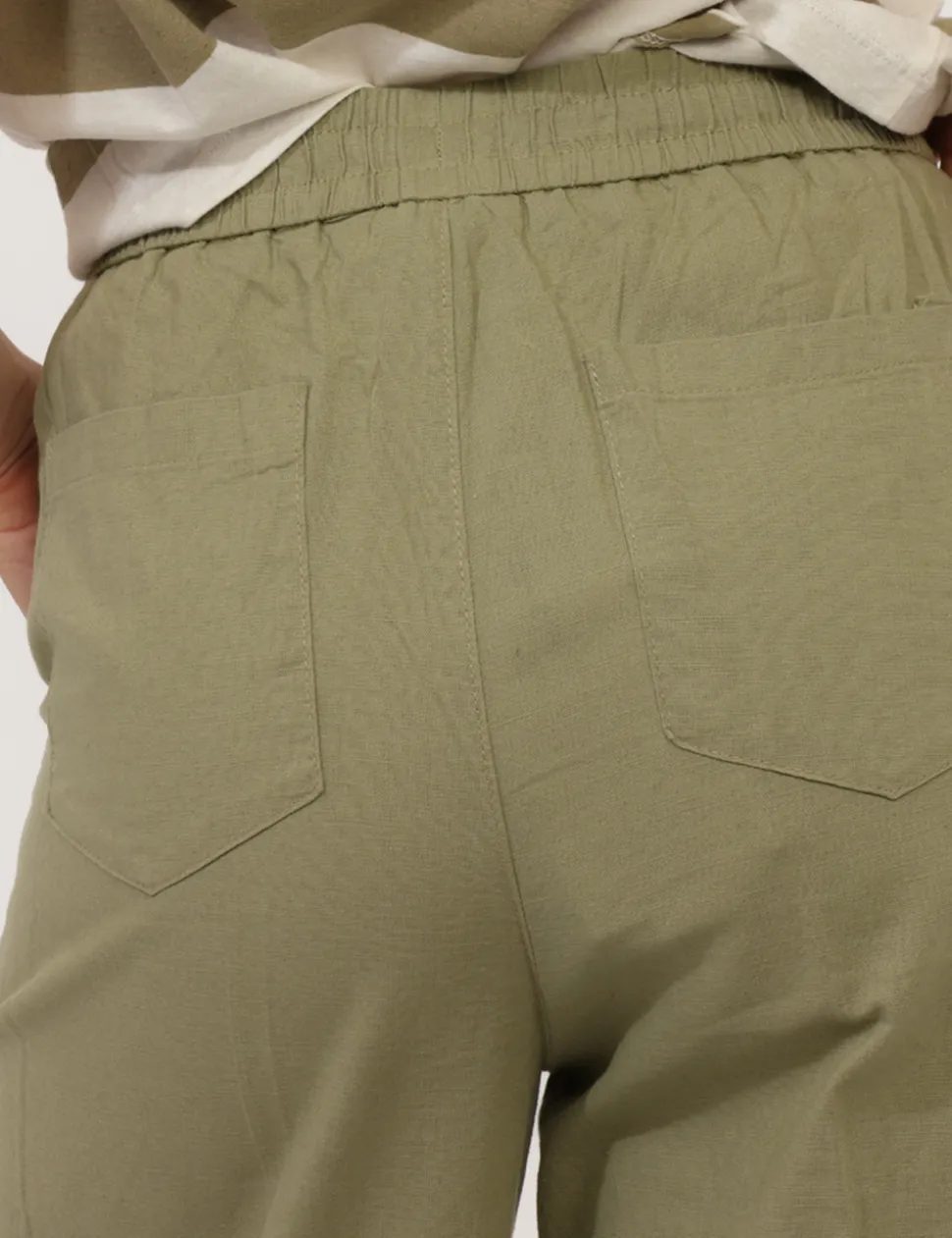 Pantaloni Yes Zee Verde