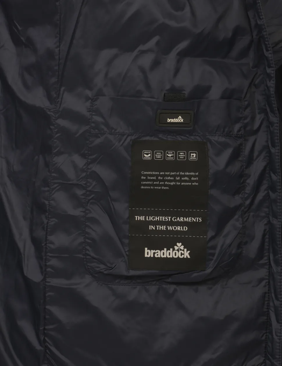 Piumino Braddock Blu