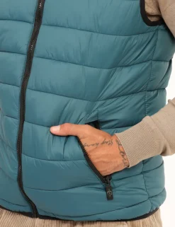 Piumino smanicato Concept83 Verde