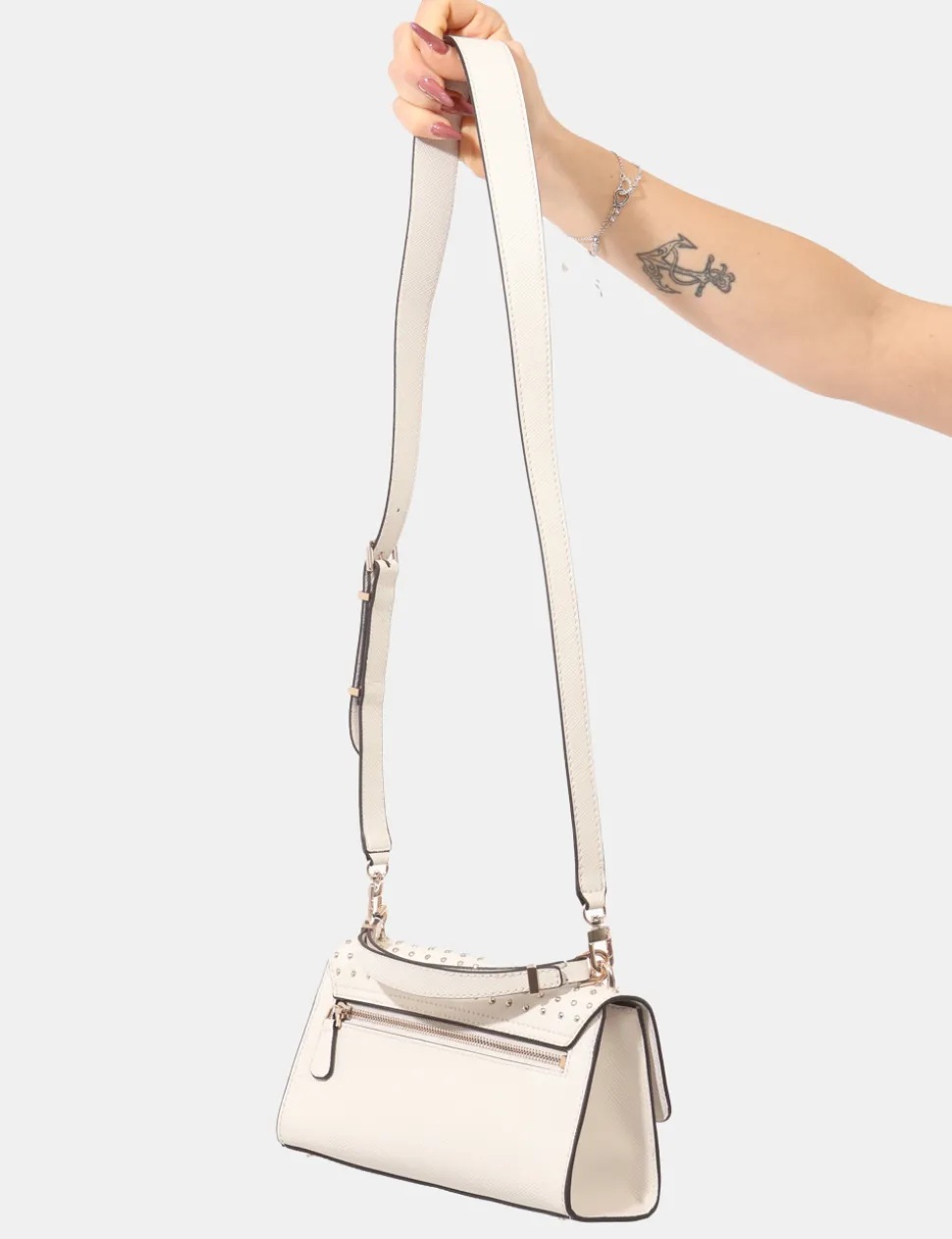 Pochette Guess Bianco
