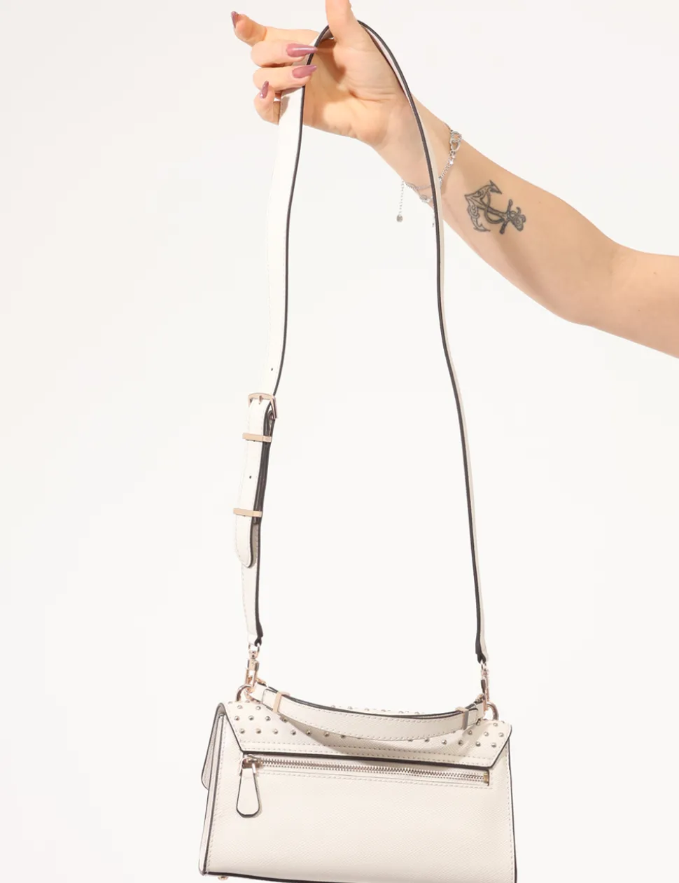 Pochette Guess Bianco
