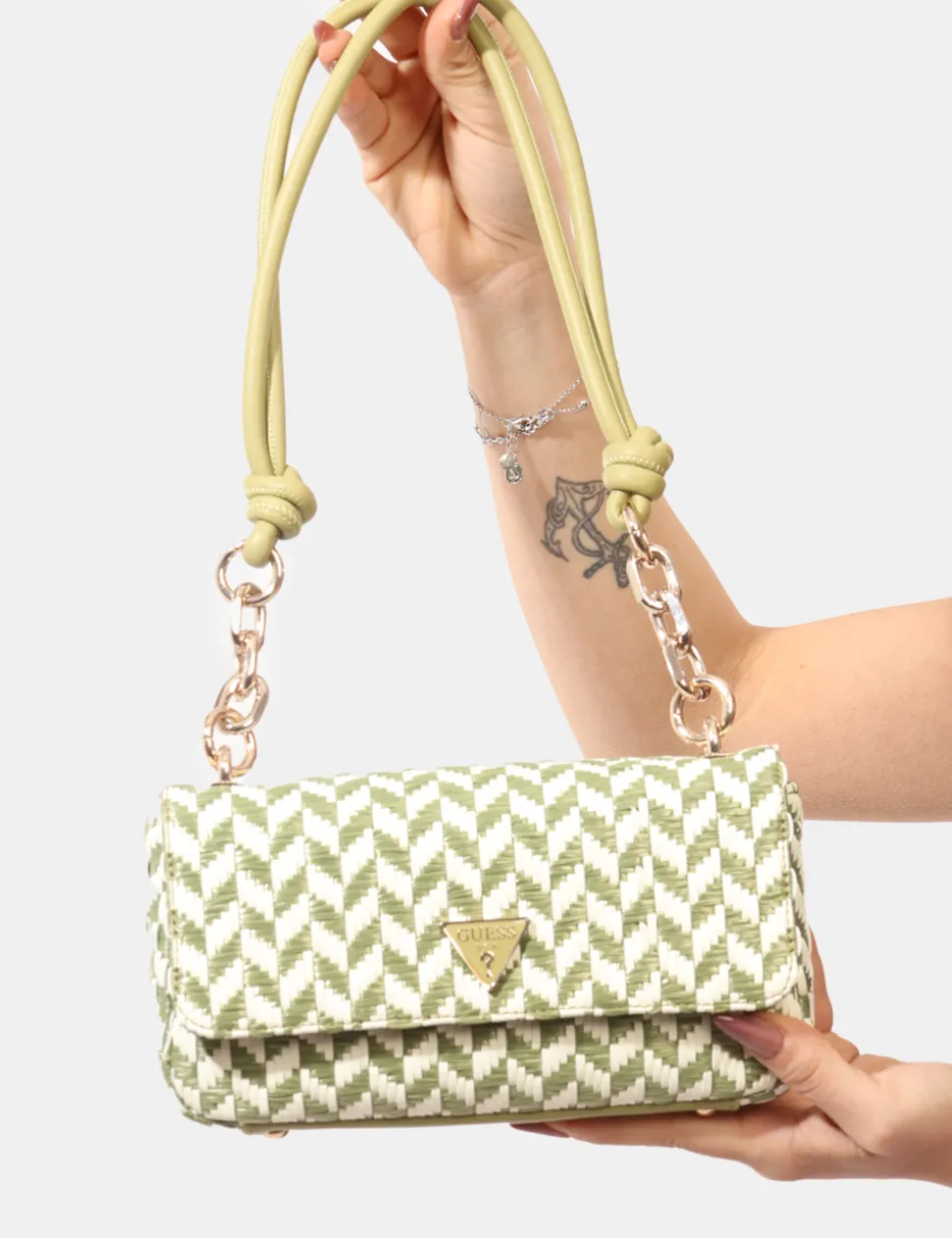 Pochette Guess Verde
