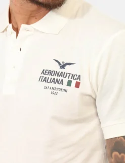 Polo Aeronautica Italiana Bianca