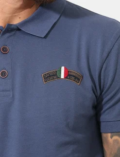 Polo Aeronautica Italiana Blu