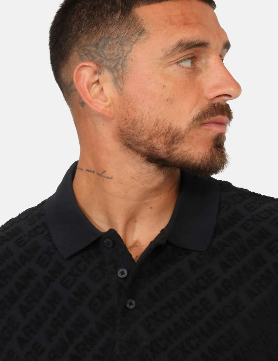 Polo Armani Exchange Nero