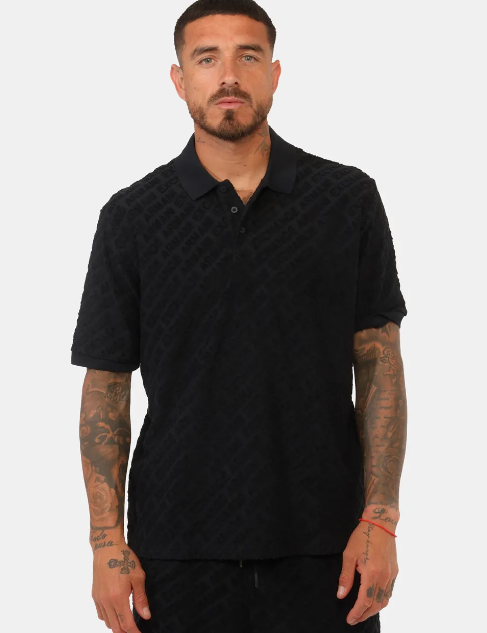 Polo Armani Exchange Nero