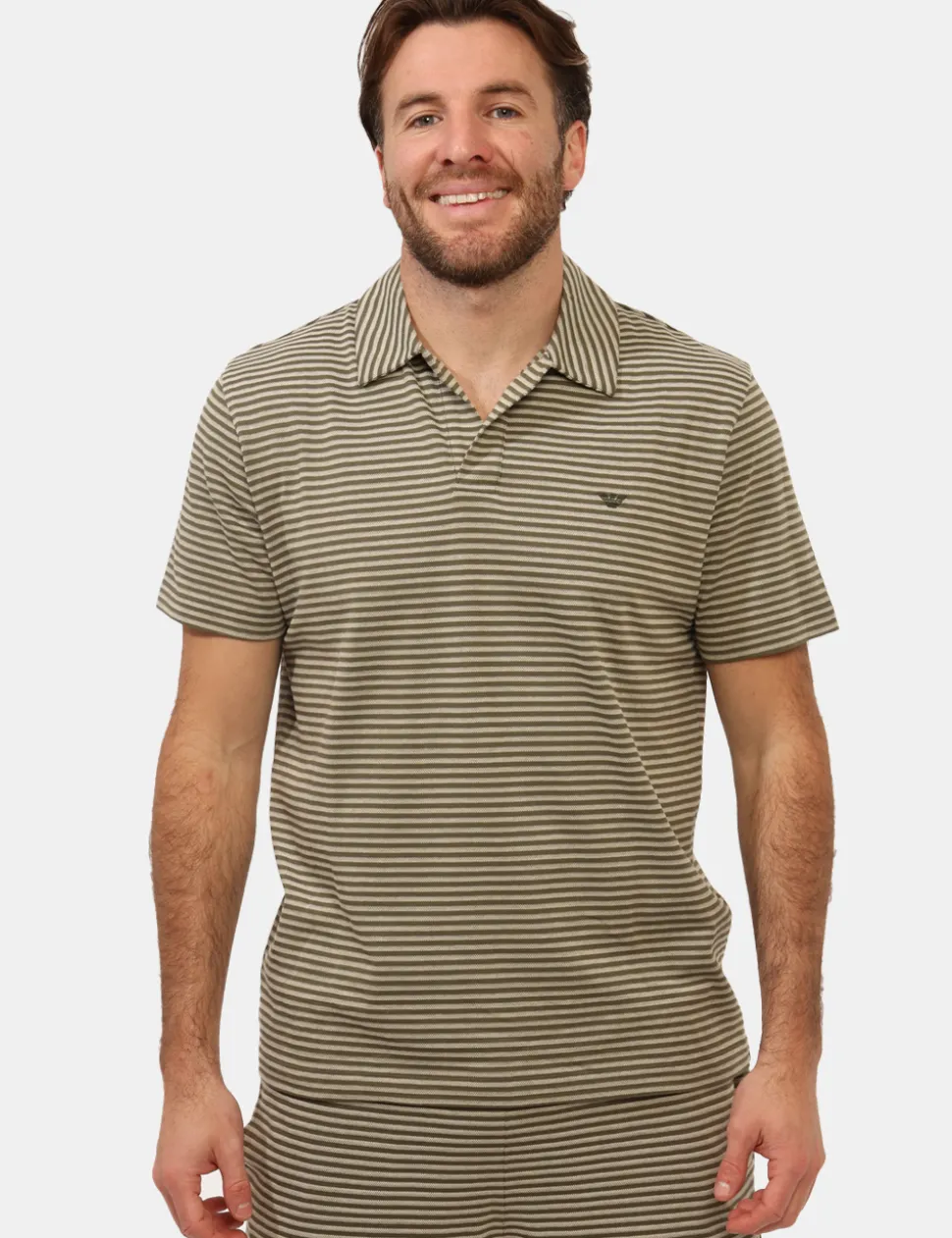 Polo Emporio Armani Verde tg.L