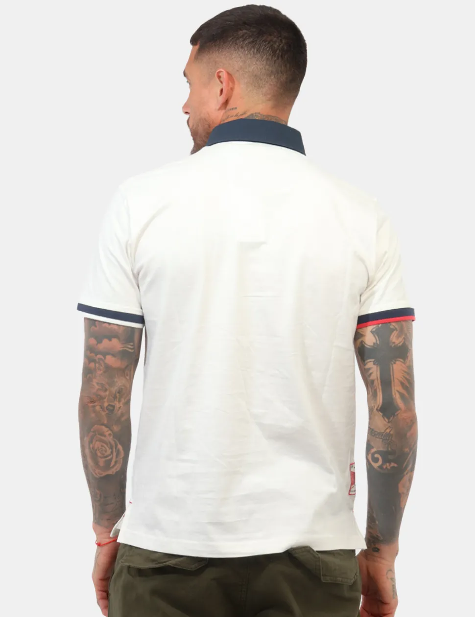 Polo Fred Mello Bianca