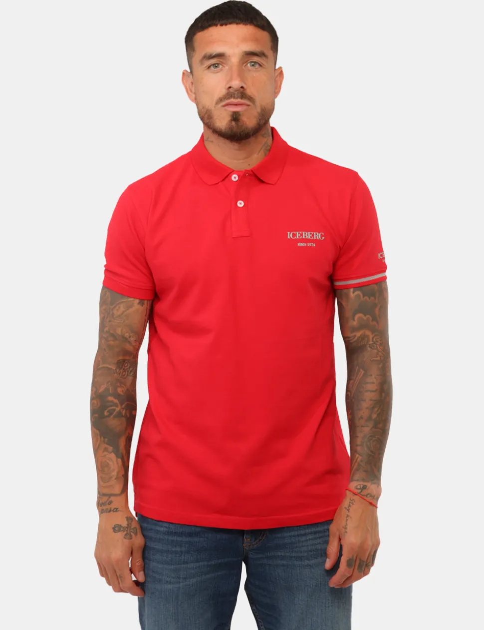 Polo Iceberg Rosso
